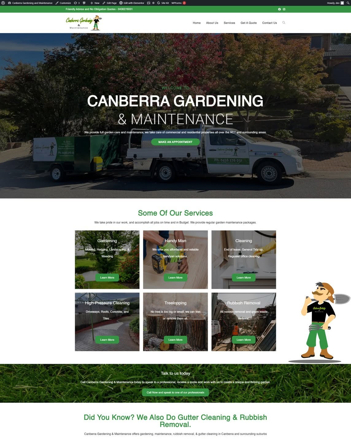 Canberra Gardening & Maintenance